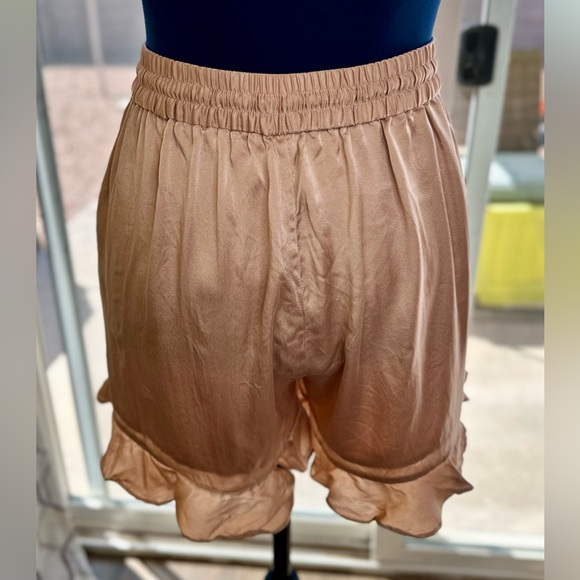 EUC Zimmermann Nude Silk Flutter Shorts - Picture 15 of 17